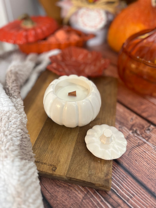 Bougie citrouille