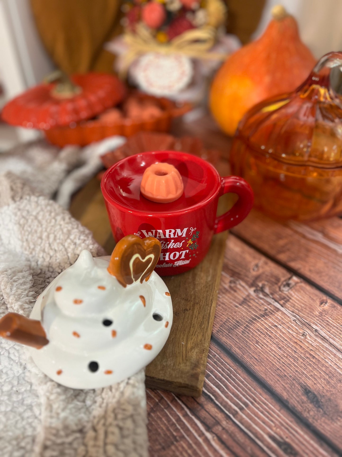 Brûle parfum chocolat chaud - Automne