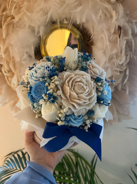 Bouquet éternel Bleu