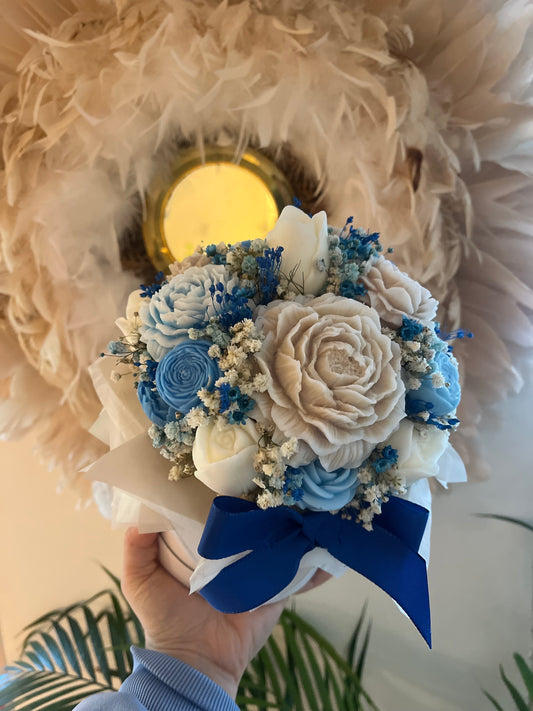 Bouquet éternel Bleu