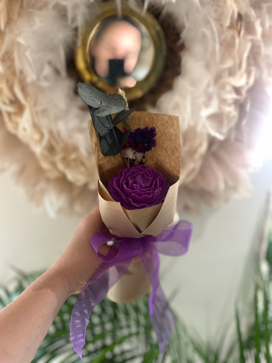 Mini bouquet éternel - Purple